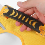 Close-up of the sturdy control handle on the Yogi-Pets dog harness