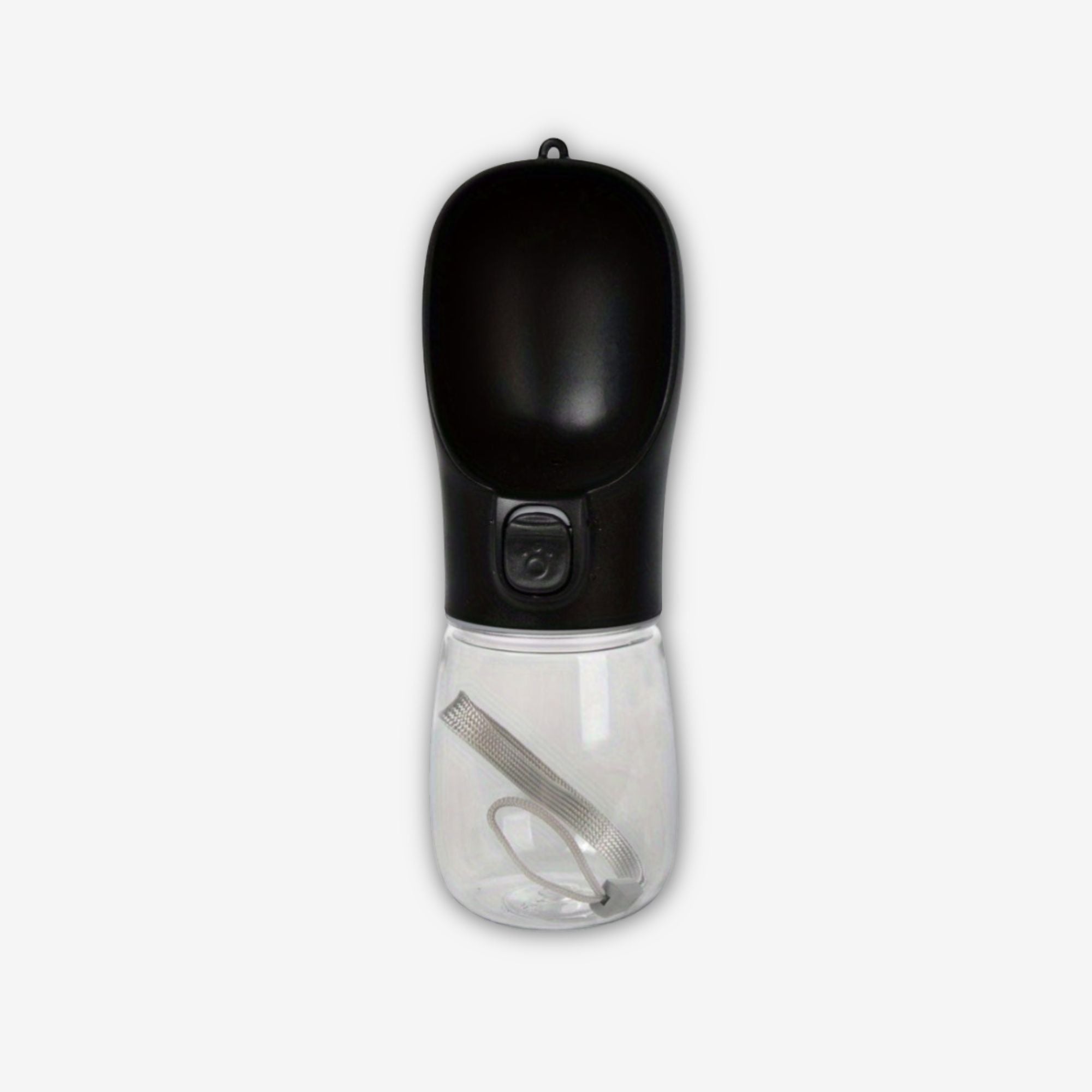 Yogi-Pets Portable Dog Water Bottle - Leak-Proof Travel Dispenser for Walking and Hiking - Black