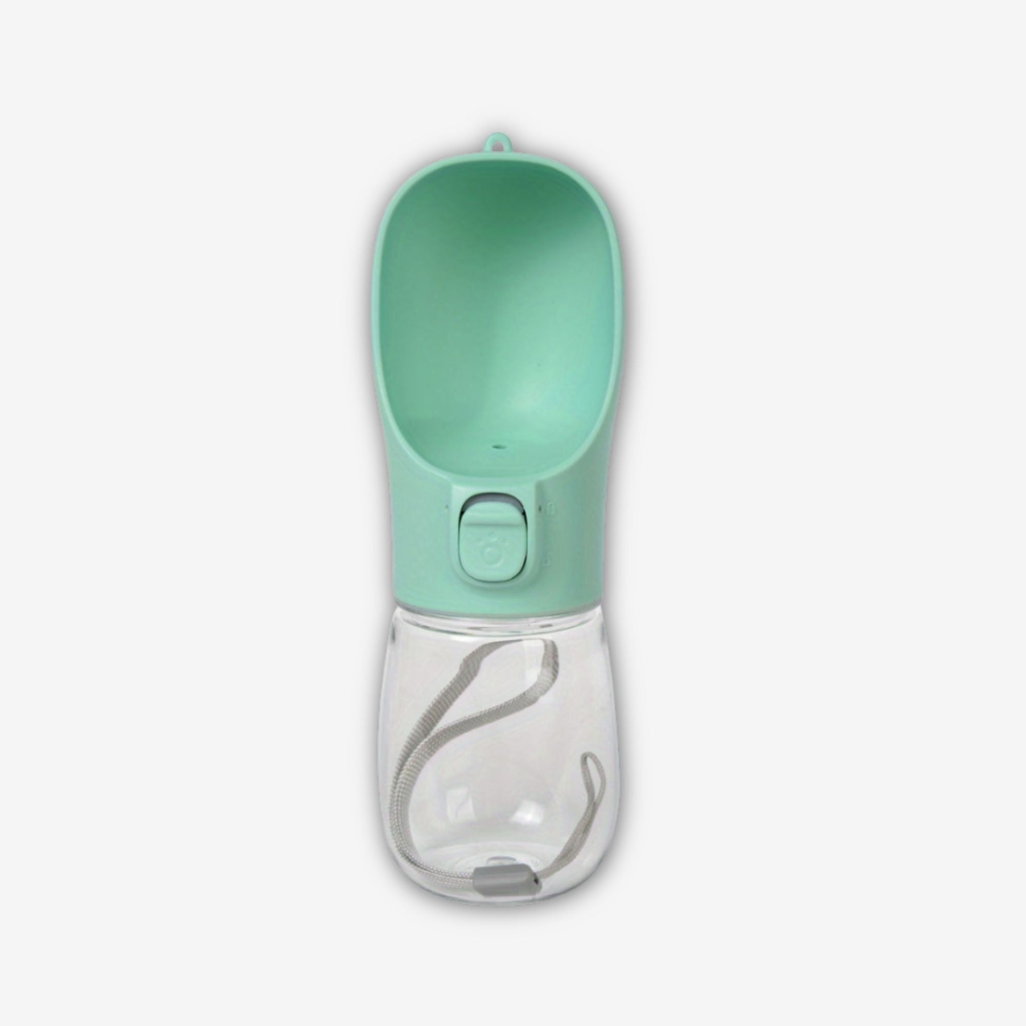 Yogi-Pets Portable Dog Water Bottle - Leak-Proof Travel Dispenser for Walking and Hiking - Green