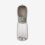 Yogi-Pets Portable Dog Water Bottle - Leak-Proof Travel Dispenser for Walking and Hiking - Grey