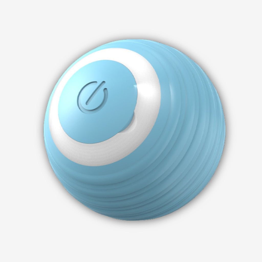 Yogi-Pets Automatic Moving Ball - Smart Interactive Cat Toy with USB Charging - Blue