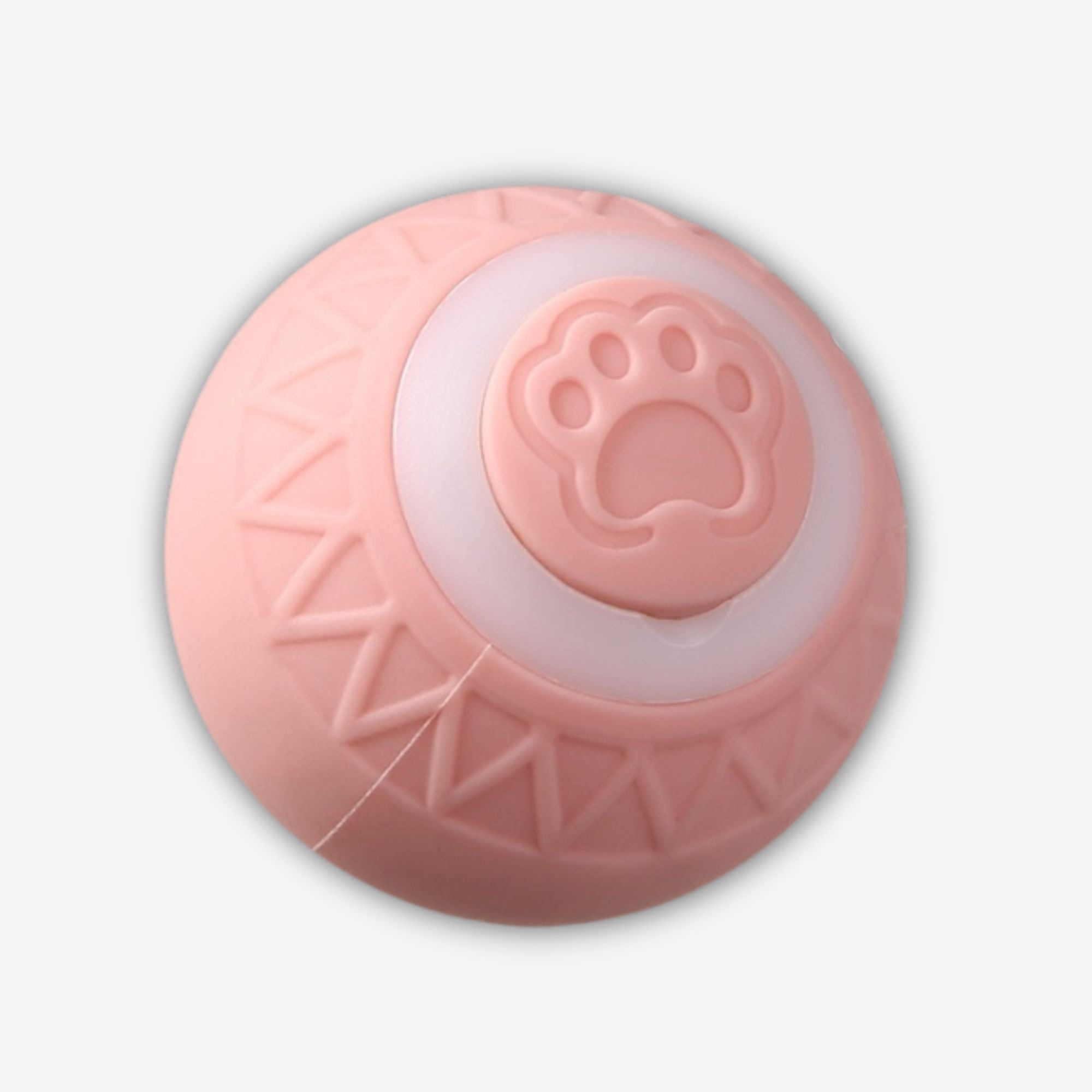 Yogi-Pets Automatic Moving Ball - Smart Interactive Cat Toy with USB Charging - Pink Paw